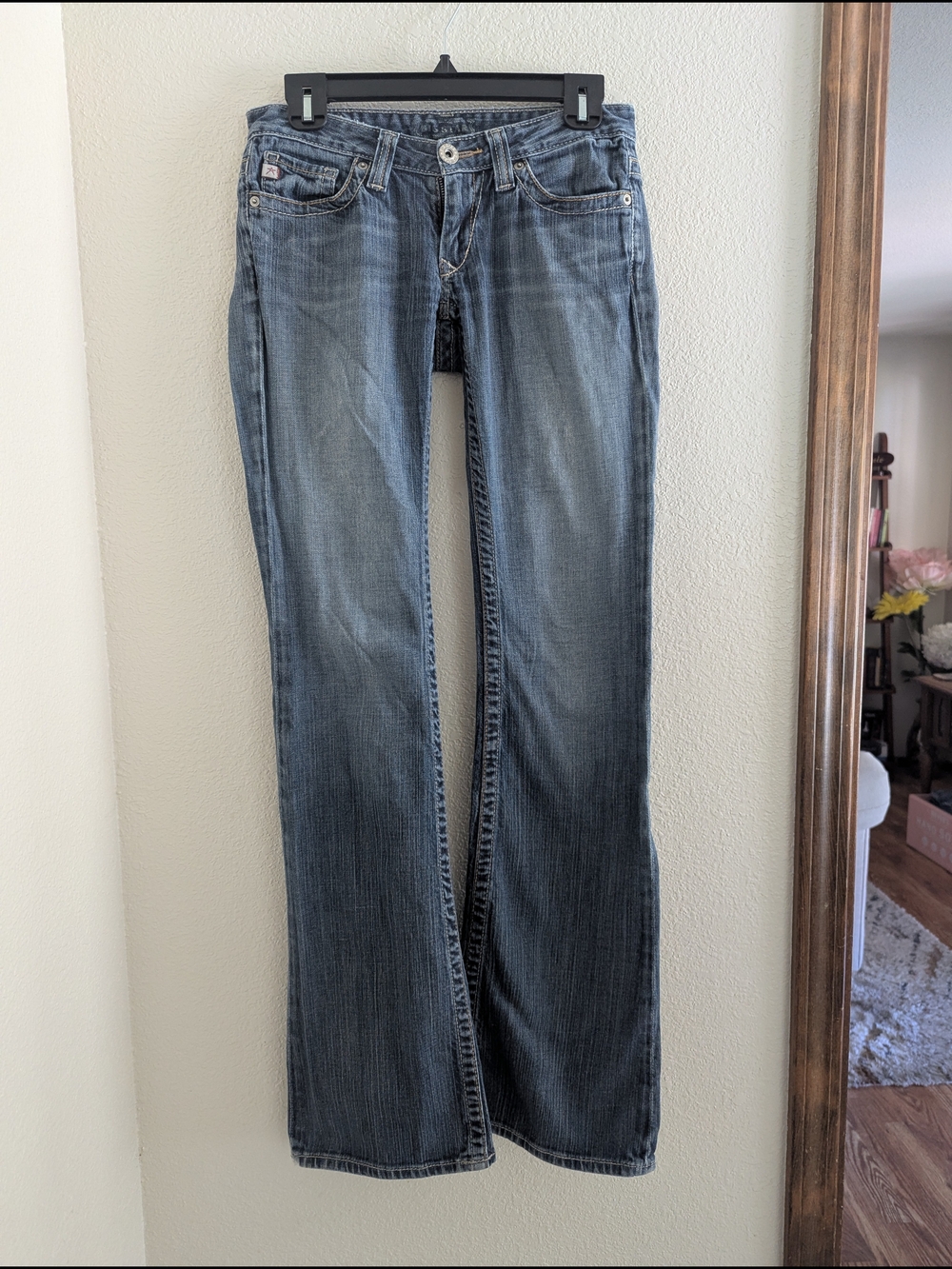 Big Star Women’s Faded Blue Flare Jeans
